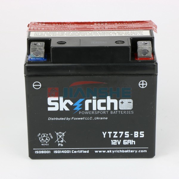 Аккумулятор Skyrich YTZ7-SBS 12V 6 Ah